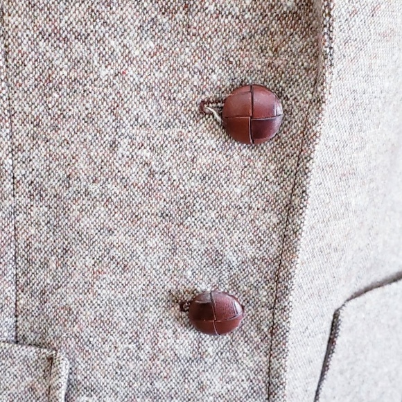 RARE Vtg Pendelton Hand Tailored Skirt Suit Tweed - Picture 5 of 8